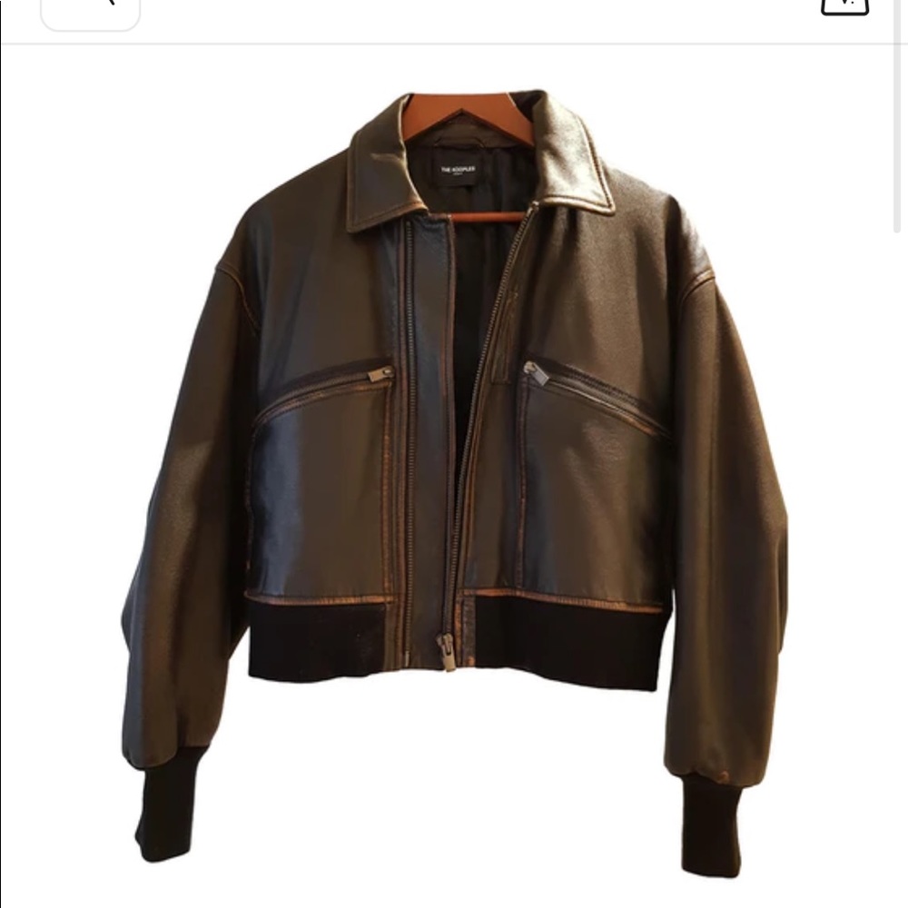 Leather jacket